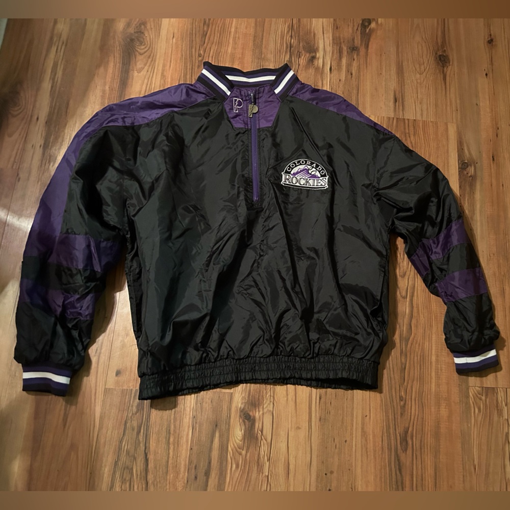 Vintage Colorado Rockies Reversible jacket